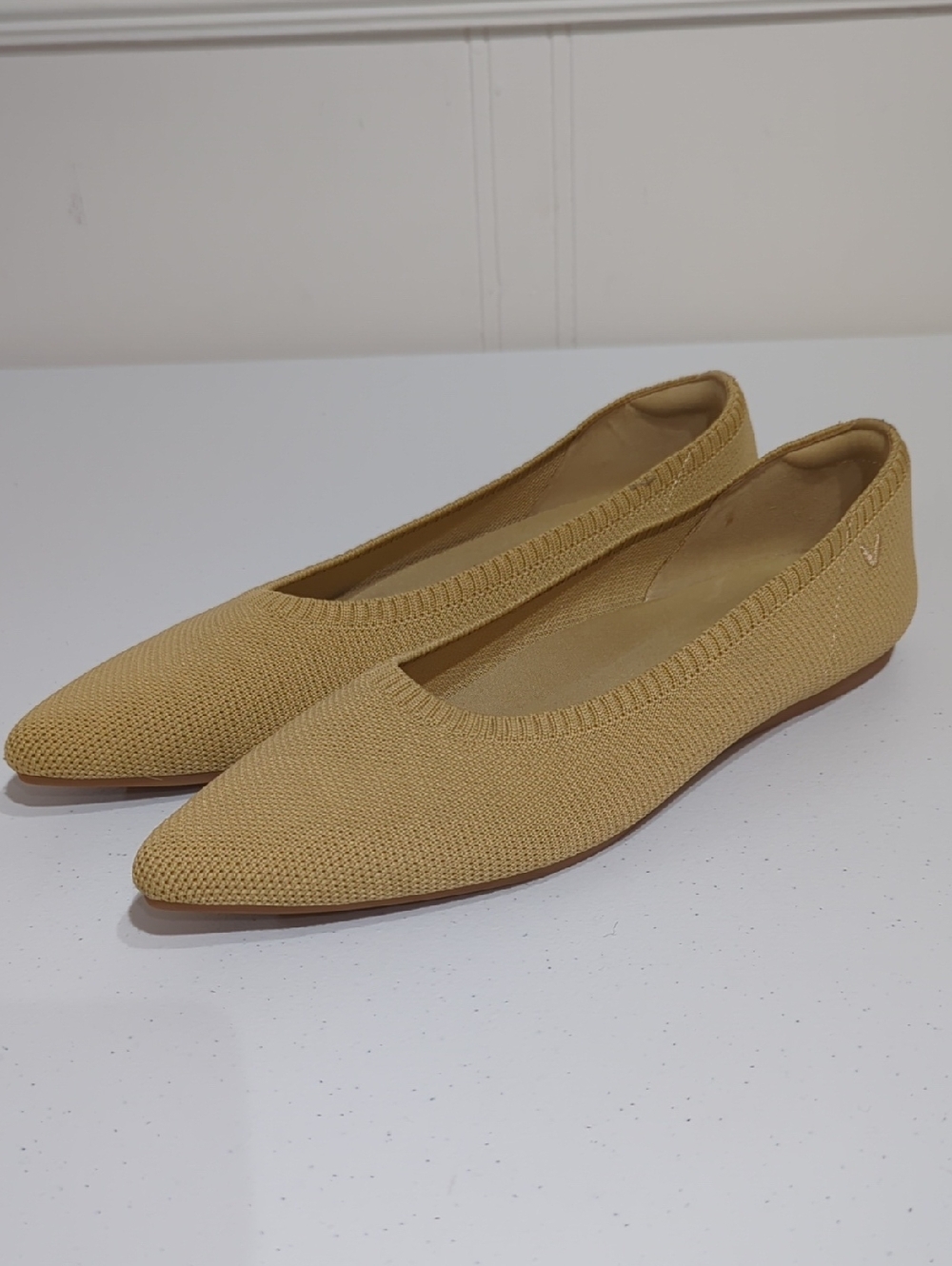 Vivaia Pointed-Toe Ballet Flats - size 9.5